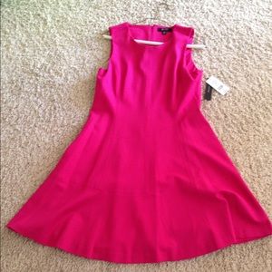 Hot pink summer dress